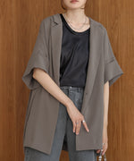 single button tailored jacket