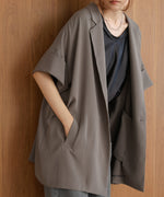 single button tailored jacket