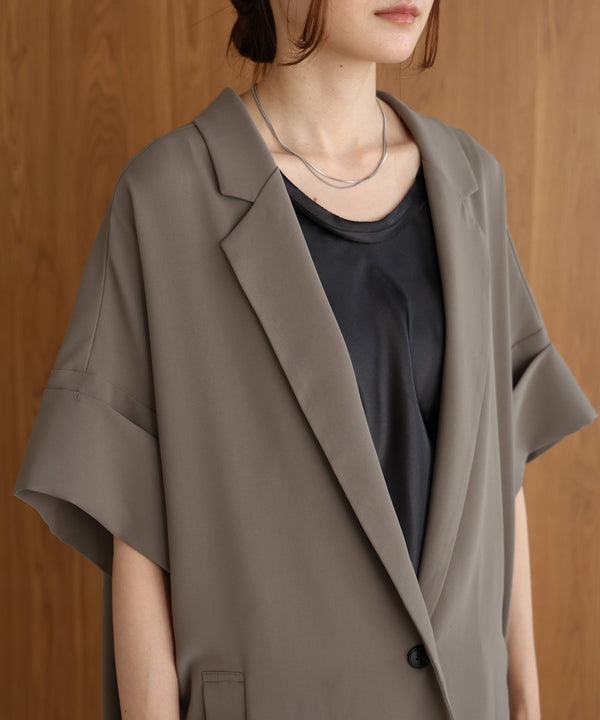 single button tailored jacket