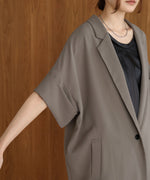 single button tailored jacket