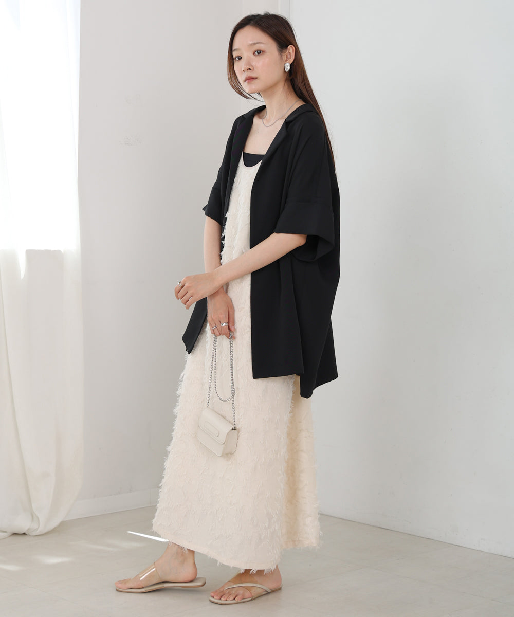 single button tailored jacket
