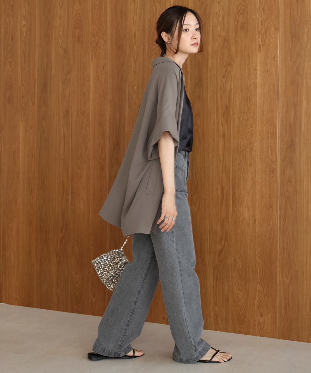 single button tailored jacket