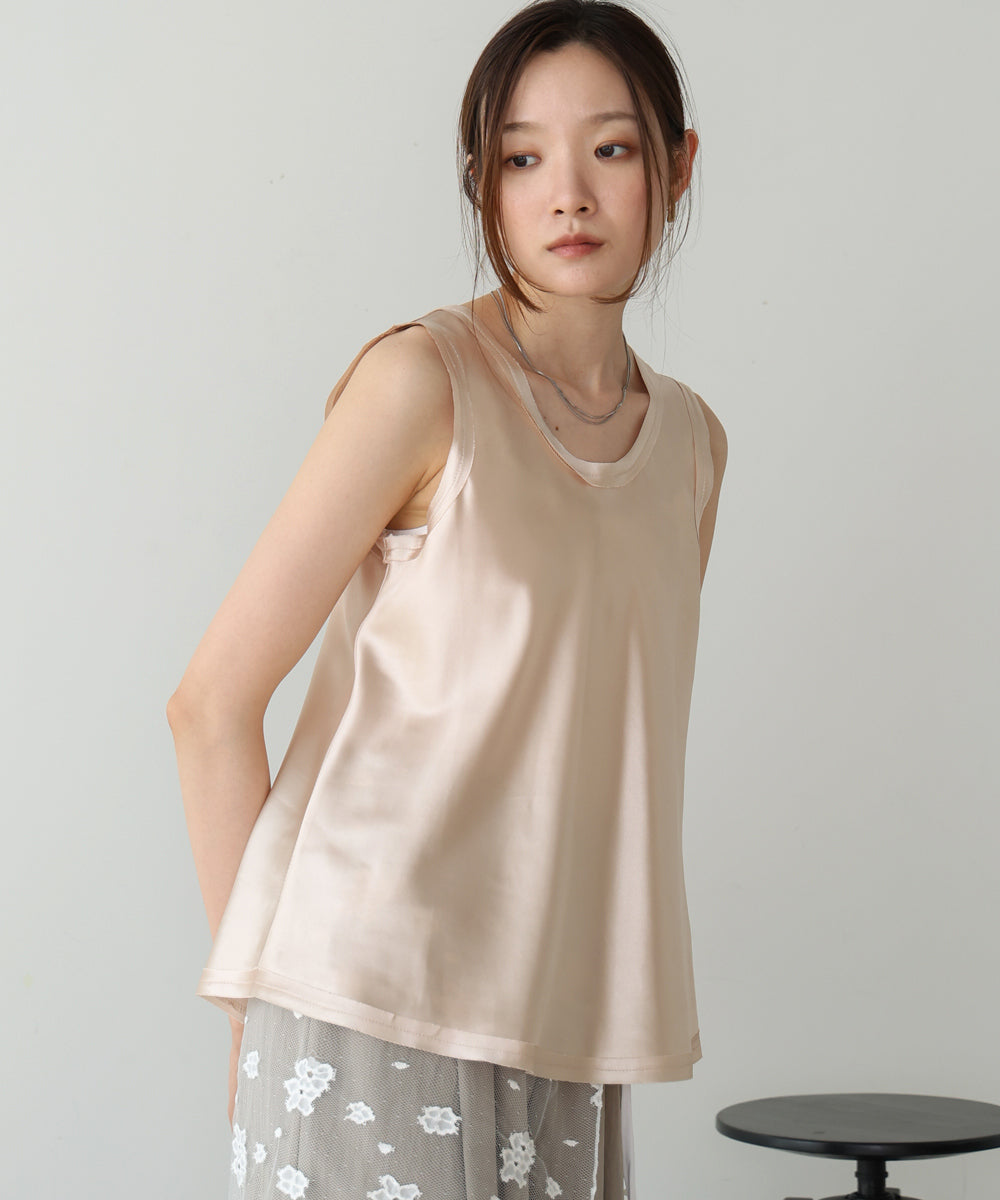 satin tank tops
