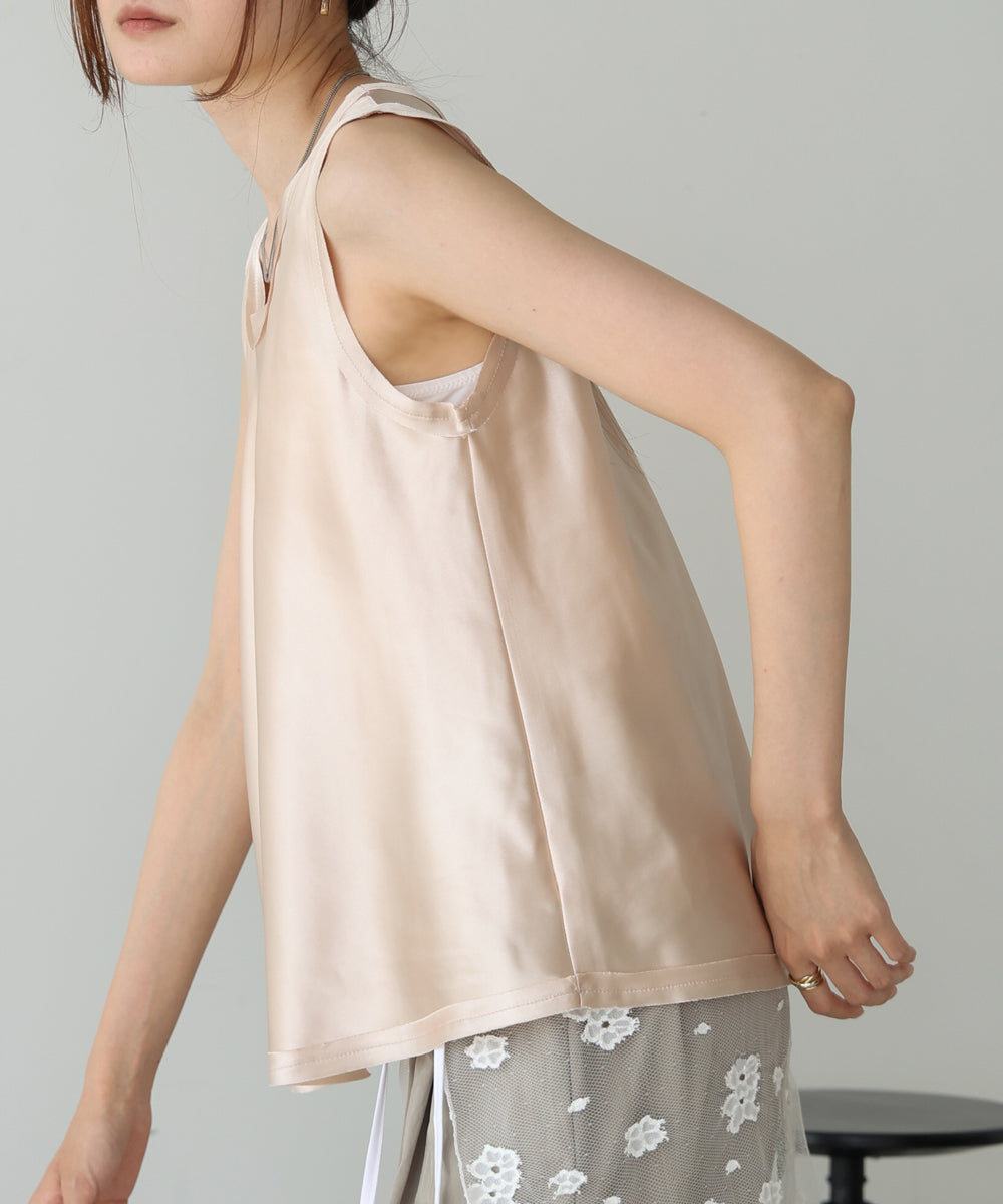 satin tank tops