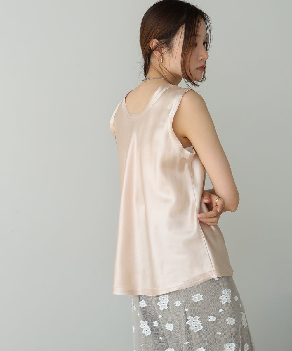 satin tank tops