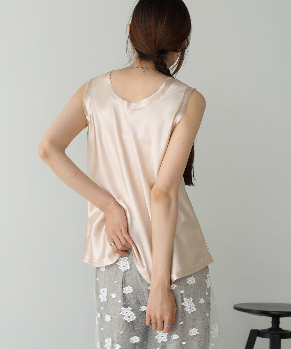 satin tank tops