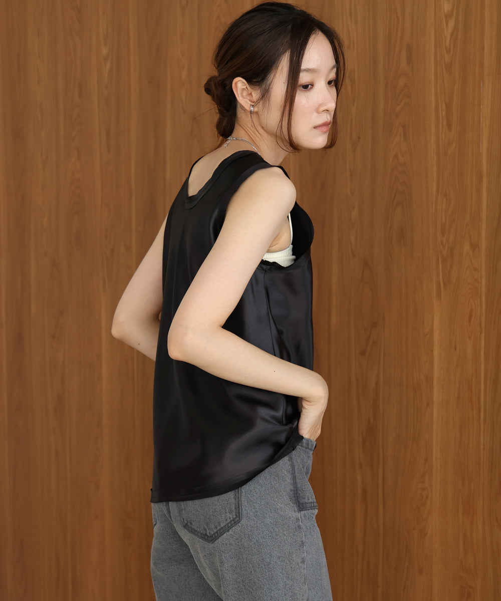 satin tank tops