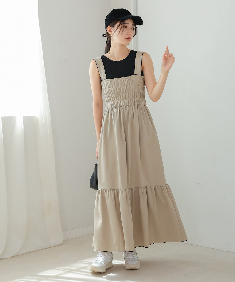 gathered piping onepiece