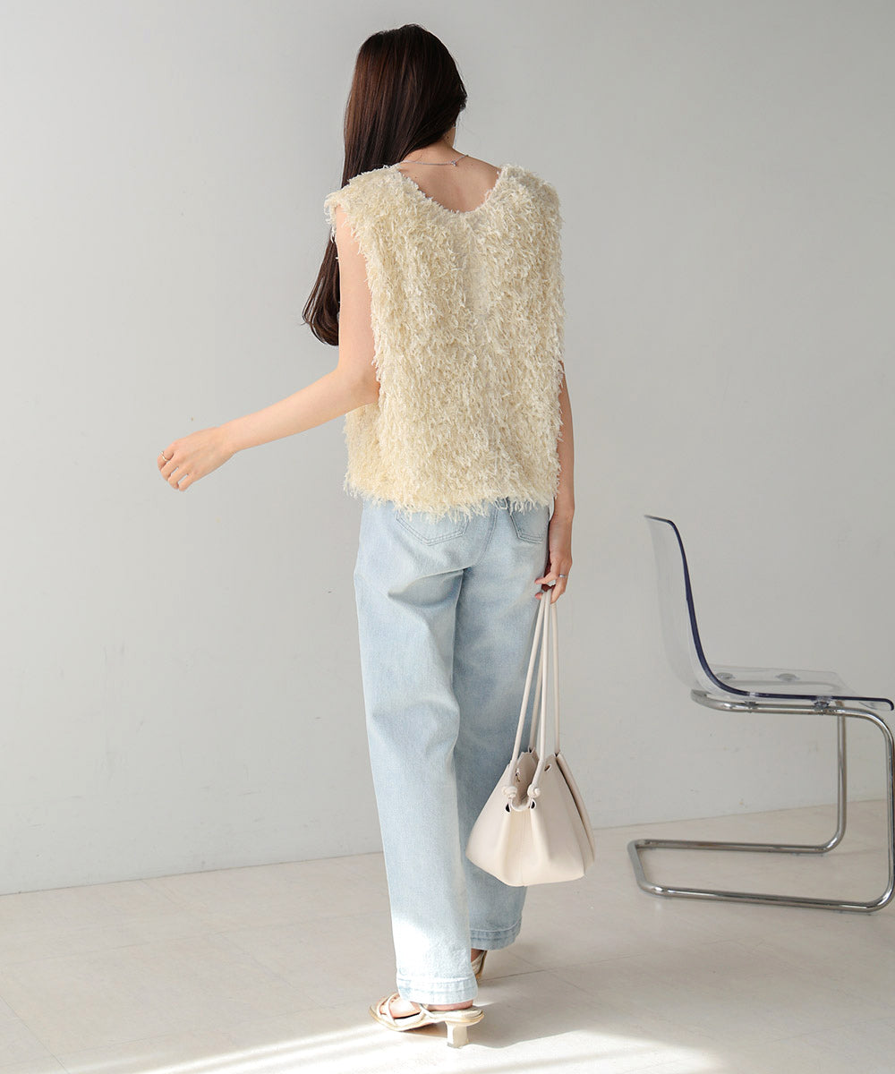 【選べるデザイン】フリンジ2WAYベスト