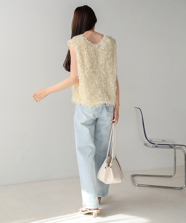 【選べるデザイン】フリンジ2WAYベスト