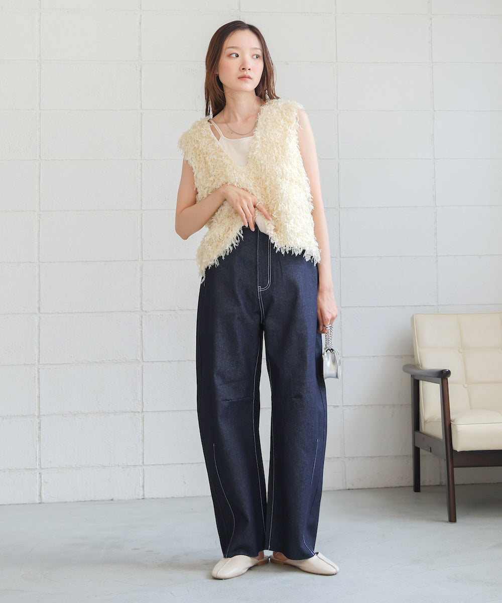 【選べるデザイン】フリンジ2WAYベスト