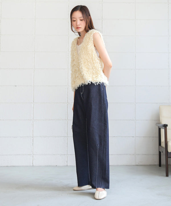 【選べるデザイン】フリンジ2WAYベスト