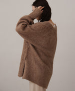 mohair touch knit 2-way pullover