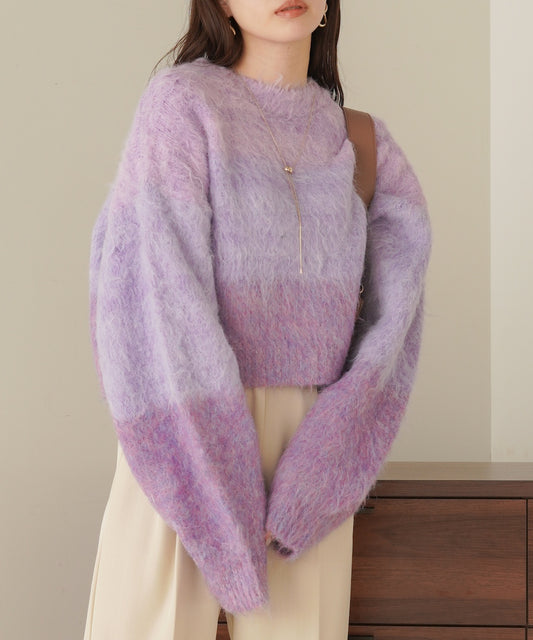 gradation knit