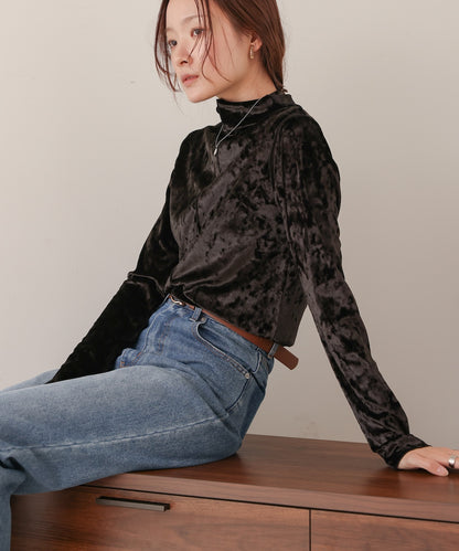 2way high neck mellow tops