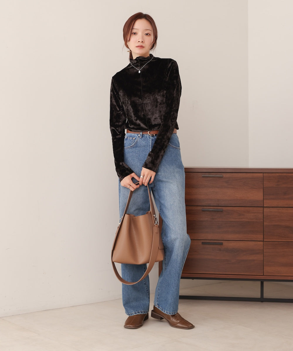 2way high neck mellow tops