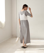 ドロスト付きビスチェ