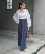 フード付きシアーパーカー