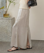 メタリックマーメイドスカート