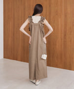 【S・Mサイズ展開】ギャザージャンパーワンピース