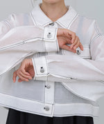 シアーシャツブルゾン