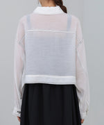 シアーシャツブルゾン