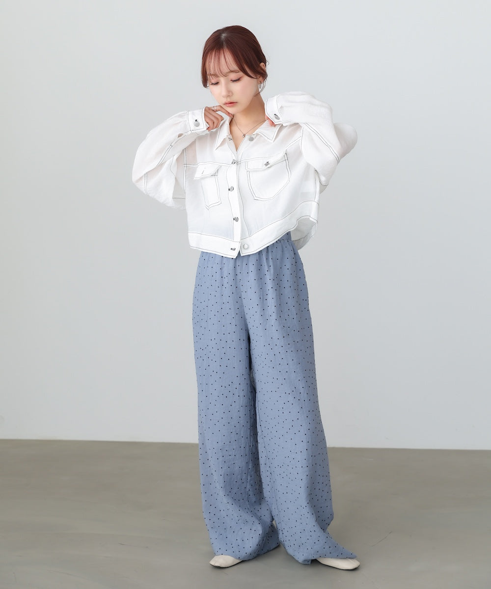 シアーシャツブルゾン