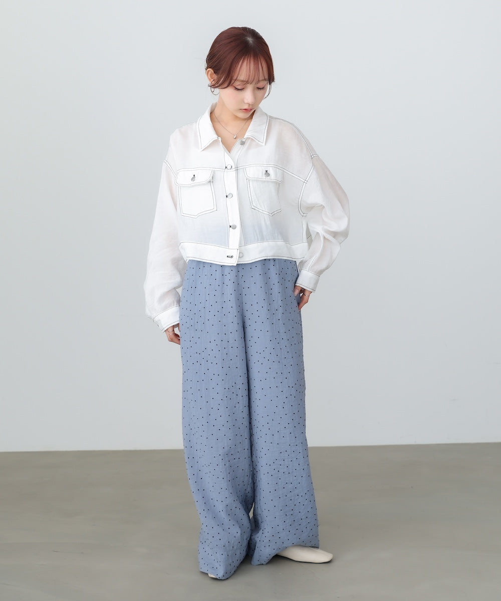 シアーシャツブルゾン