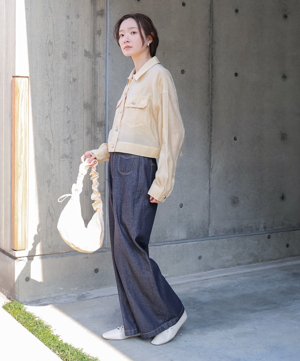 シアーシャツブルゾン