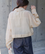 シアーシャツブルゾン