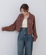 シアーシャツブルゾン