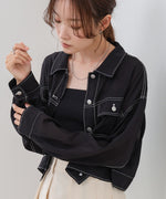 シアーシャツブルゾン