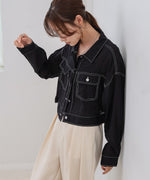 シアーシャツブルゾン