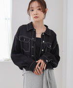 シアーシャツブルゾン