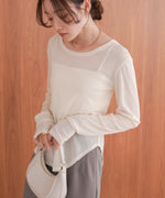 ホックデザインプルオーバー