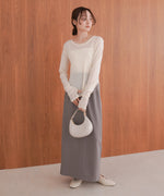 ホックデザインプルオーバー