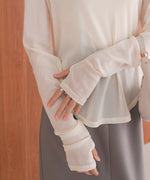 ホックデザインプルオーバー