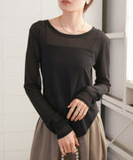 ホックデザインプルオーバー