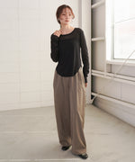 ホックデザインプルオーバー