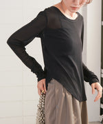 ホックデザインプルオーバー