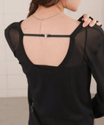 ホックデザインプルオーバー