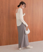 ホックデザインプルオーバー