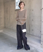 ホックデザインプルオーバー