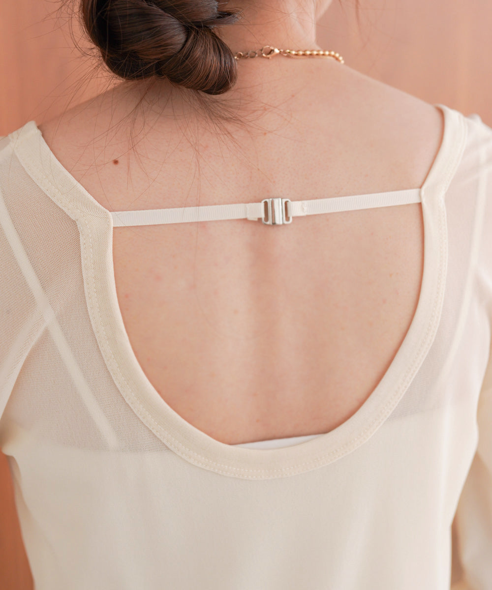 ホックデザインプルオーバー