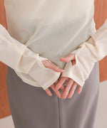 ホックデザインプルオーバー