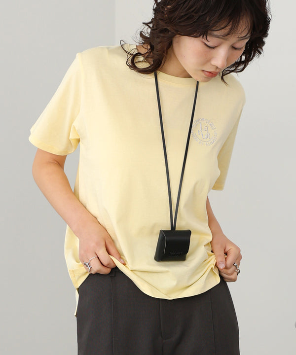 バックロゴ刺繍Ｔシャツ