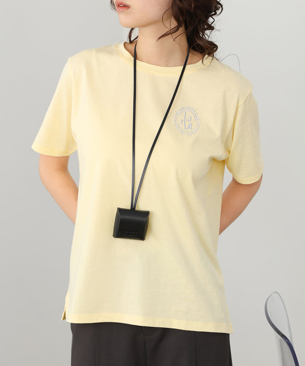 バックロゴ刺繍Ｔシャツ