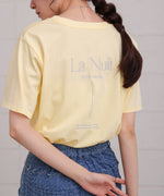 バックロゴ刺繍Ｔシャツ