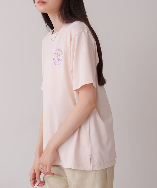バックロゴ刺繍Ｔシャツ