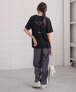 バックロゴ刺繍Ｔシャツ